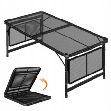 Складной туристический стол чемодан для кемпинга 91x40x27см с ручкой