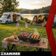 Садовий туристичний мангал Kaminer 38х30х40см