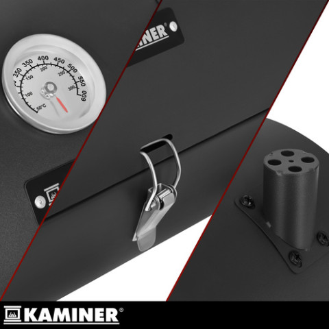 Садовий туристичний мангал Kaminer 38х30х40см