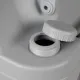 Портативный туалет туристический Trizand 24498 серый