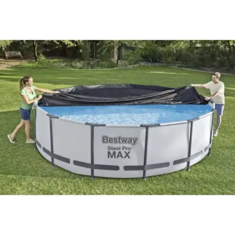 Накрытие для каркасного бассейна 366 см. BESTWAY 58037