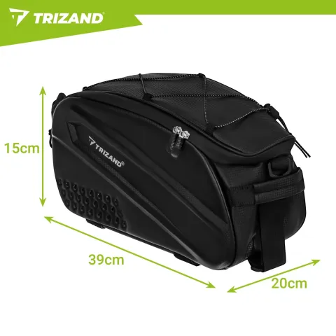 Водонепроникний велосипедний кошик Trizand 10L
