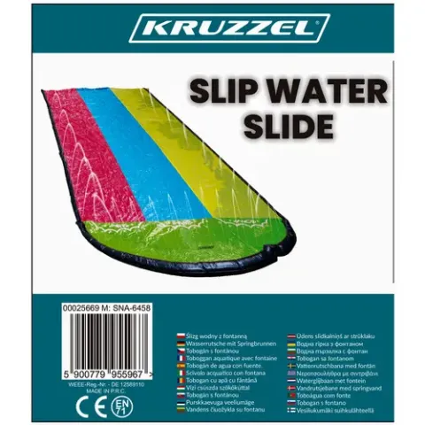 Водная горка с фонтаном Kruzzel 25669