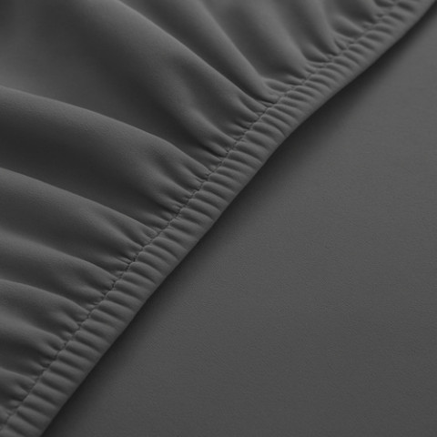 Чохли-накидки Ruhhy на стільці - 6 шт. темно-сірі