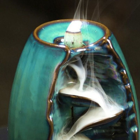 Декоративний аромакамін Водоспад та 55 ароматичних паличок