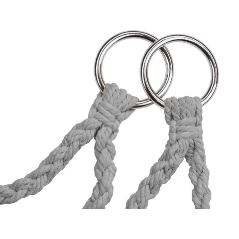 Гамак подвесное кресло с подушкой аист серый