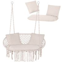 Подушка для садовых качелей GARDLOV гнездо аиста для 2 человек бежевая