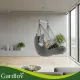 Садовое подвесное кресло качели 2в1 Gardlov 27387 серый