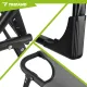 Складной садовый шезлонг 192x68x28 см Trizand 27633 серый