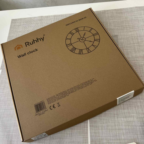 Декоративний настінний годинник ретро Ruhhy