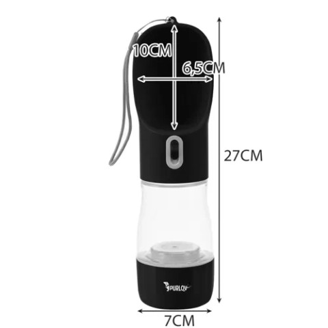 Дорожня поїлка з мискою для собак Purlov 21033  