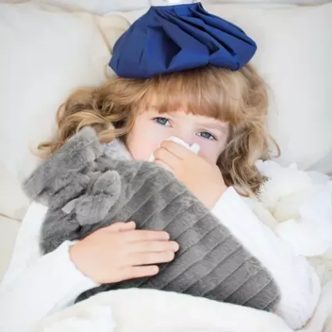 Грілка гумова в чохлі 2 л Ruhhy