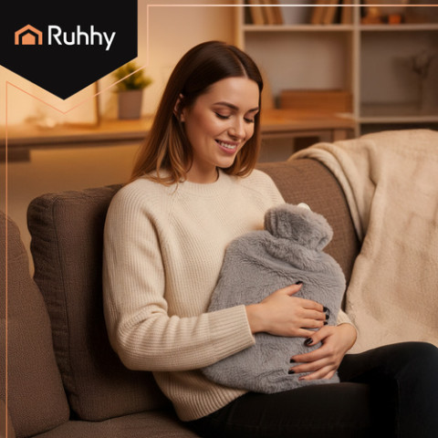 Гумова грілка з чохлом 3,5 л Ruhhy