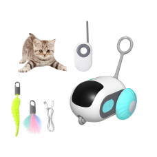 Інтерактивна іграшка для котів з пультом HD-7075 блакитна