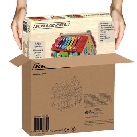 Дерев'яний учбовий будинок Kruzzel 22564