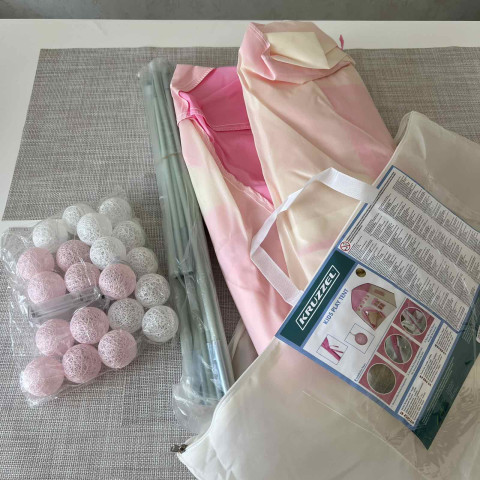 Дитячий намет будиночок + освітлення 23472