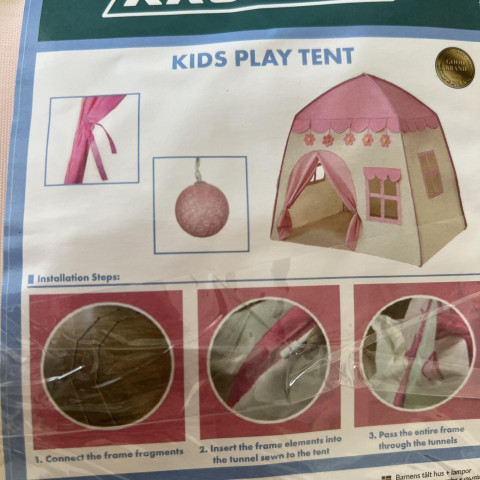 Дитячий намет будиночок + освітлення 23472