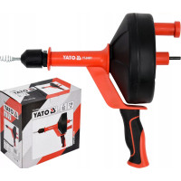 Сантехнічний трос для прочищення труб 7,6 м YATO YT-24991