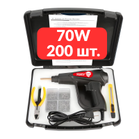 Термостеплер-паяльник для зварювання пластику Renew Force WG X-90 Pro 70W скоби 200 шт.