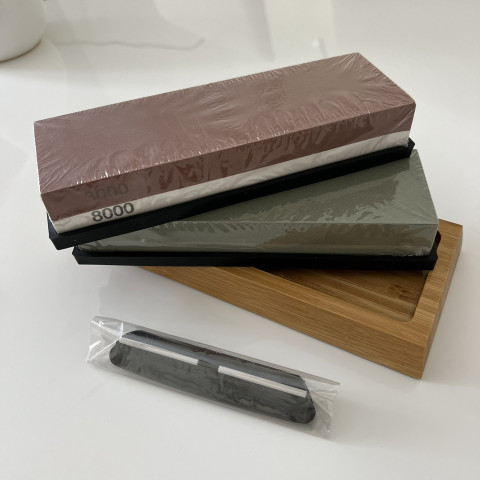 Точильный набор камней Netbuy для заточки ножей.