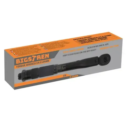 Ключ динамометричний 1/4 2-24Нм Bigstren 24591