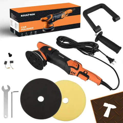 Полірувальна машина для автомобілів Bigstreen потужністю 1000 Вт