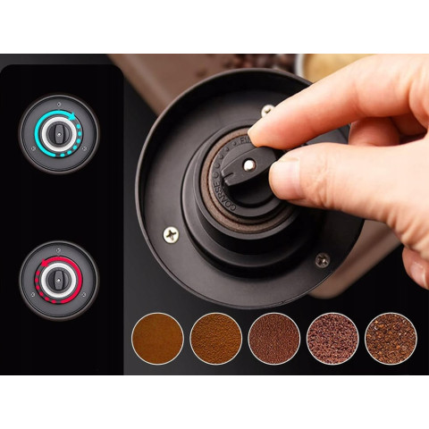 Кавомолка акумуляторна з USB-портом Electric coffee grinder