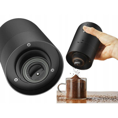 Кавомолка акумуляторна з USB-портом Electric coffee grinder