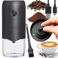 Кавомолка акумуляторна з USB-портом Electric coffee grinder