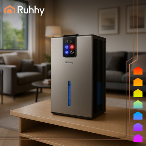 Осушувач повітря Ruhhy срібний