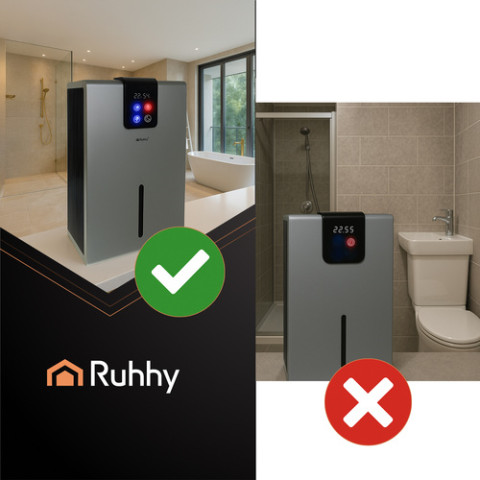 Осушувач повітря Ruhhy срібний