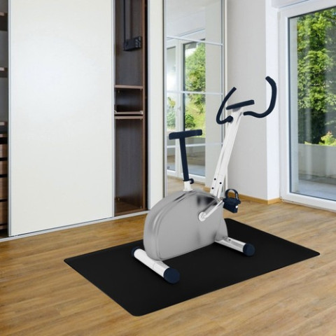 Килимок для захисту підлоги під стілець 90×140 см Ruhhy 21789 чорний