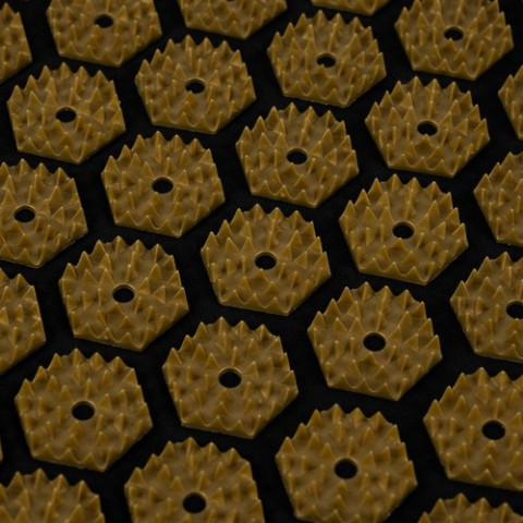 Акупунктурний масажний килимок з кульками TRIZAND