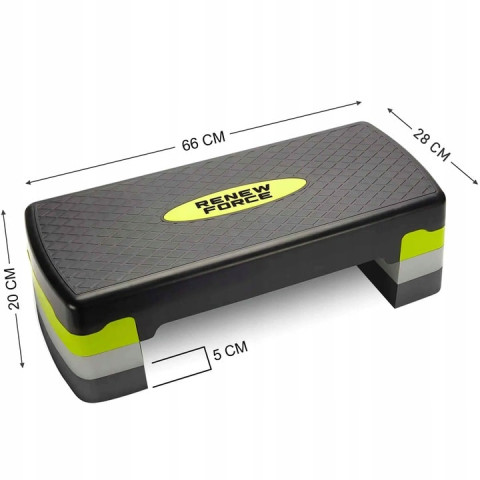 Регульований степер для тренувань Renew Force 3-ступінчастий