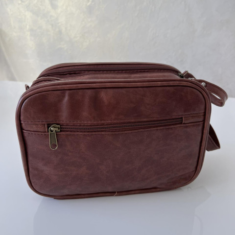 Косметичка для подорожей Bedee туристична коричнева