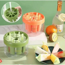 Форма для домашнього морозива на 8 шт. ICE CREAM MOLD зелений