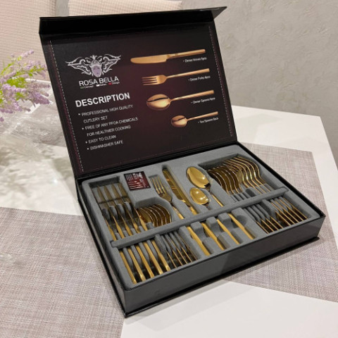 Набор столовых приборов Rosa Bella 24 шт.