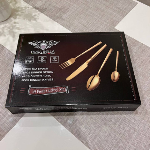 Набор столовых приборов Rosa Bella 24 шт.