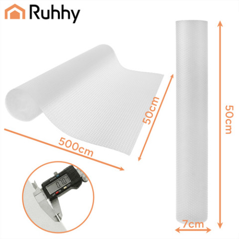 Протиковзкий килимок для шухляд 500x50 Ruhhy 24897 білий