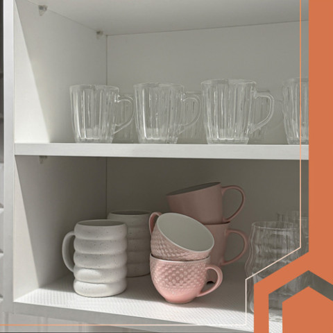 Протиковзкий килимок для шухляд 500x50 Ruhhy 24897 білий