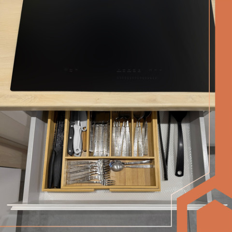 Протиковзкий килимок для шухляд 500x50 Ruhhy 24897 білий