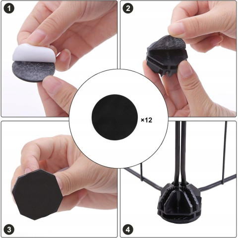 Домашній вольєр клітка для тварин Songmics 46×143×73 см