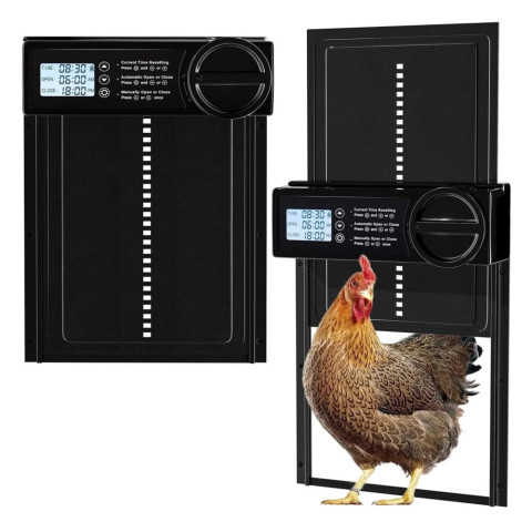 Двері курника з автоматичним відкриванням 33 х 26см PFS-155A