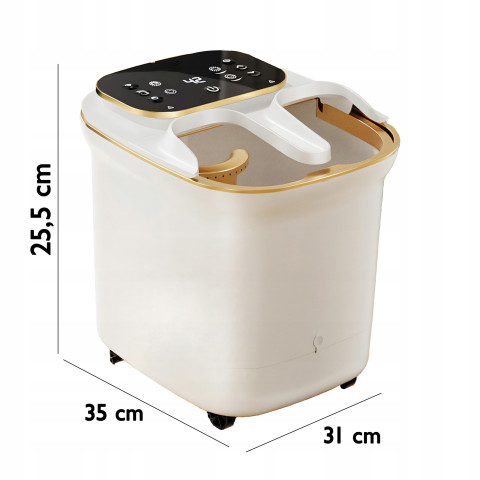 Електричний масажер для ніг Retoo ER1111 500 Вт 35°C-48°C з функцією підігріву та РК-дисплеєм
