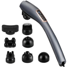 Ручний масажер 6 в 1 з насадками JY-2024A