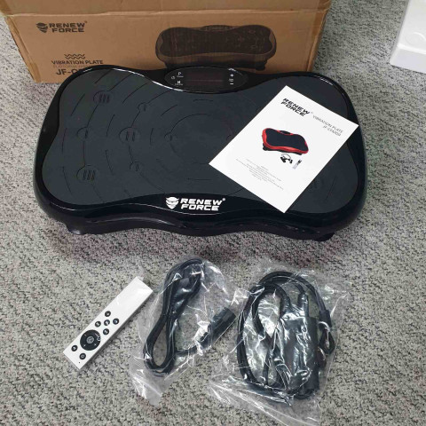 Вібраційна фітнес-платформа Renew Force Bluetooth JF-CFM09-BLACK