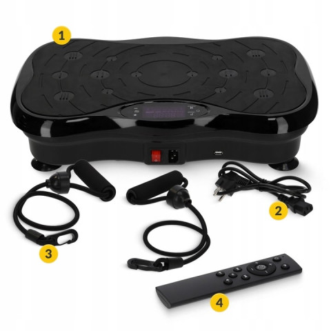 Вібраційна фітнес-платформа Renew Force Bluetooth JF-CFM09-BLACK