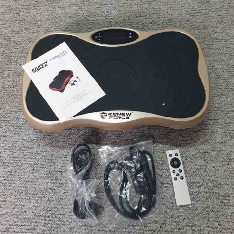 Вібраційна фітнес-платформа Renew Force Bluetooth JF-CFM09-GOLD