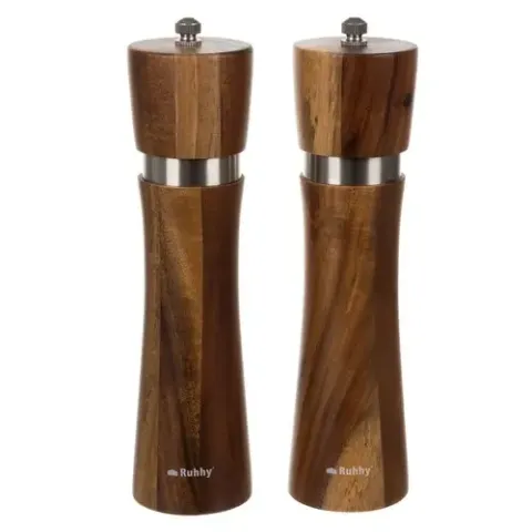 Набор деревянных мельниц 2 шт. для специй Ruhhy 24650