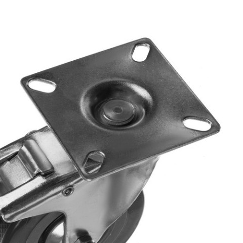 Комплект поворотных колес с тормозами Malatec 22537